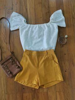 Casual Blouse and shorts set
