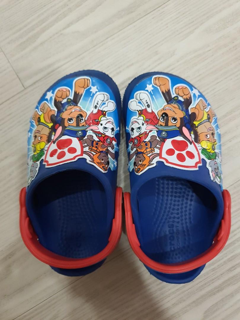 Paw patrol crocs size 11 clearance