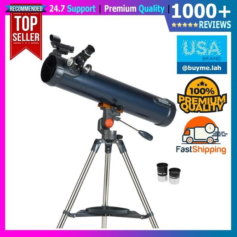 Celestron 31036 astromaster lt 76az breathtaking views astronomical hot sale telescope