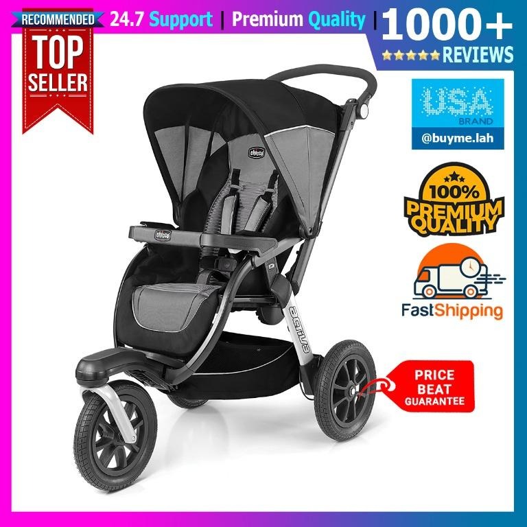 Chicco activ3 air jogging stroller reviews clearance