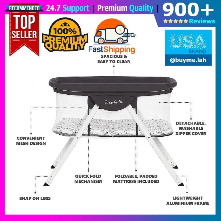 Dream on me online traveler portable bassinet reviews