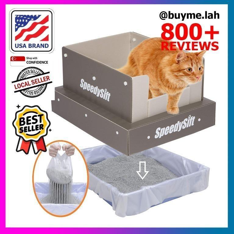 Speedy sift litter box outlet