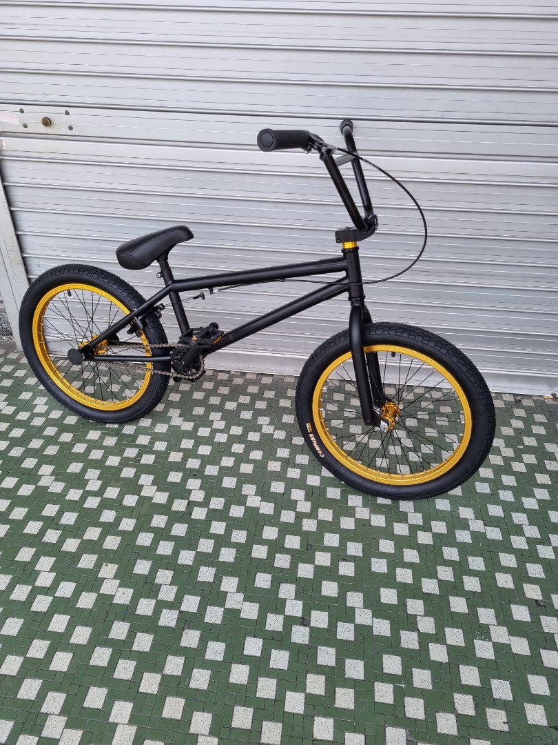 Black and gold bmx bike store