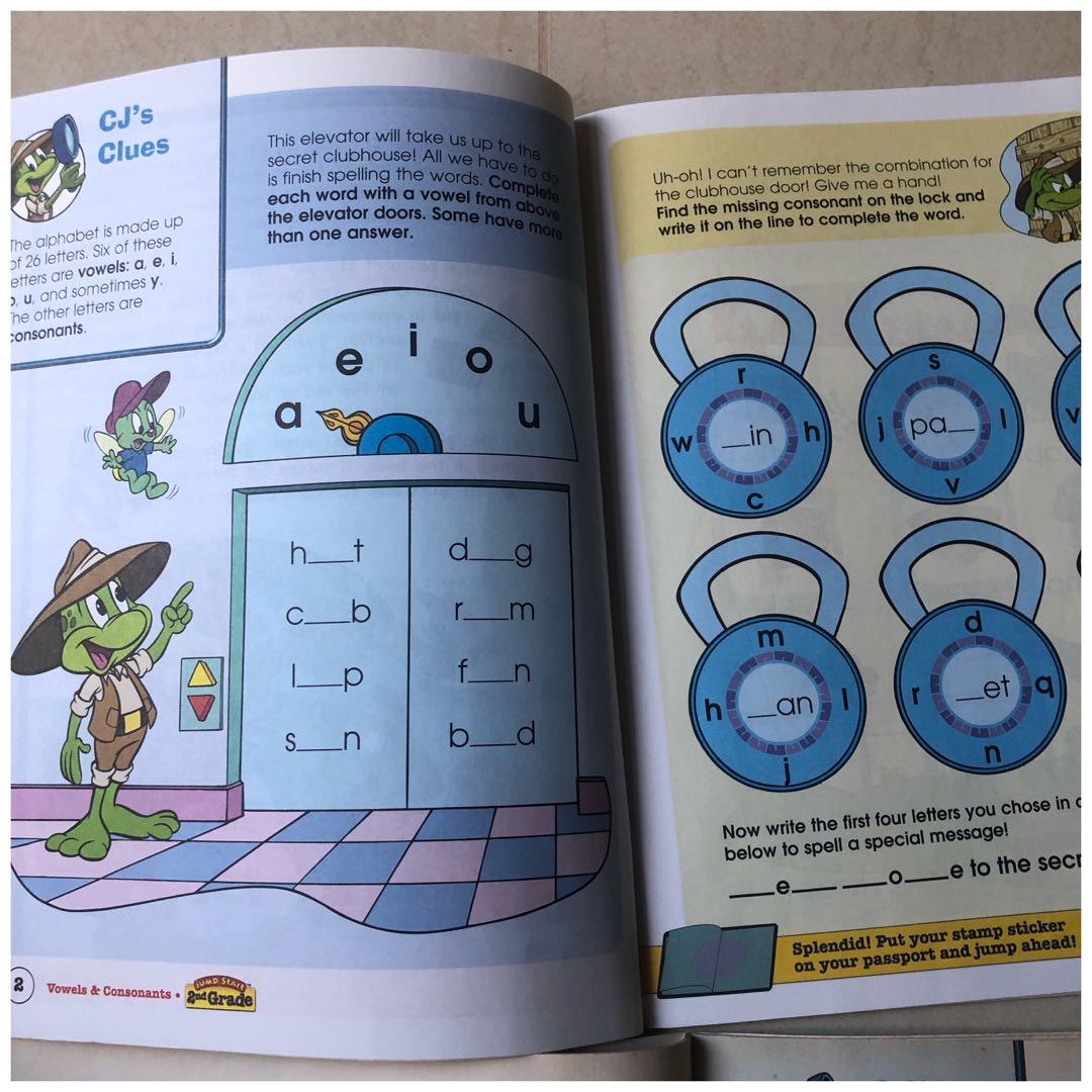 BN Jump Start 2nd Grade Spelling Challenge Reading & Writing ...