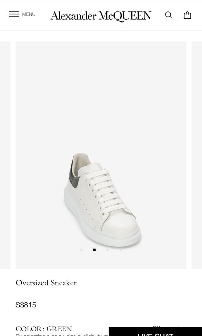 Alexander mcqueen men clearance white