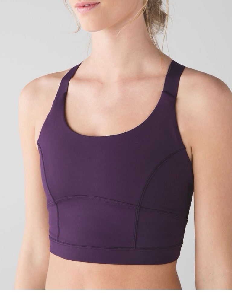 lululemon pure practice bra