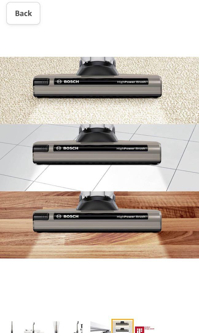 Bosch athlet 25.2V cordless vacuum cleaner, TV & Home Appliances