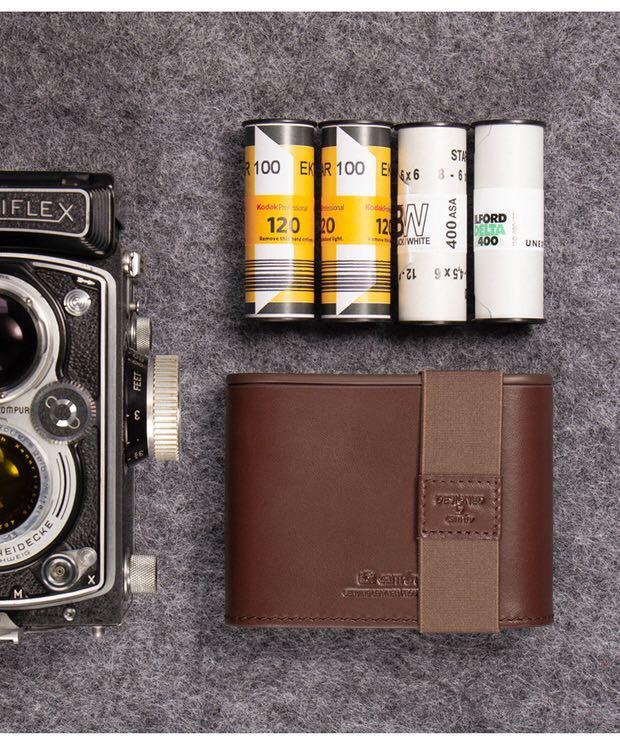 Leather film roll case, Photography, Photography Accessories, Other  Photography Accessories on Carousell