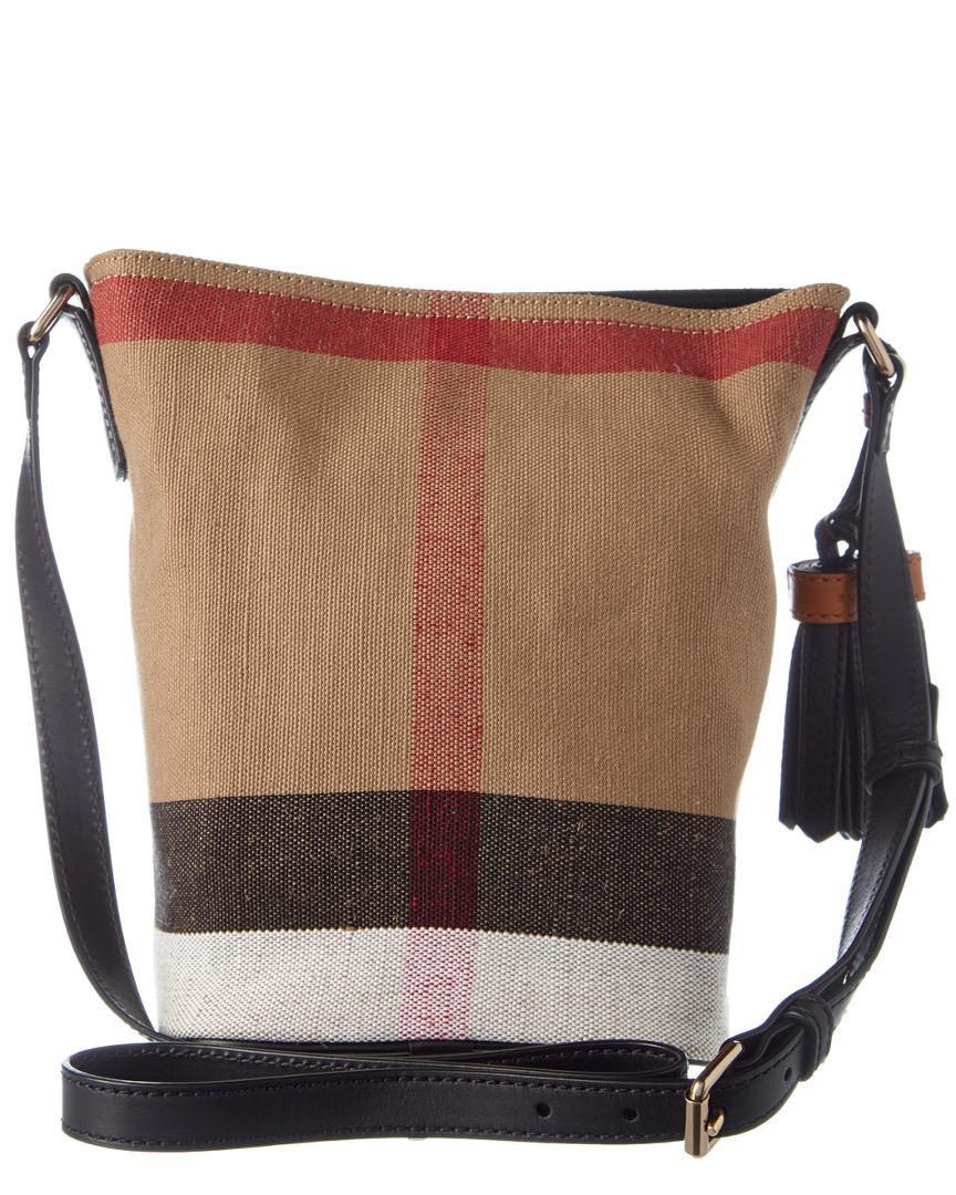 Burberry ashby bucket bag price sales