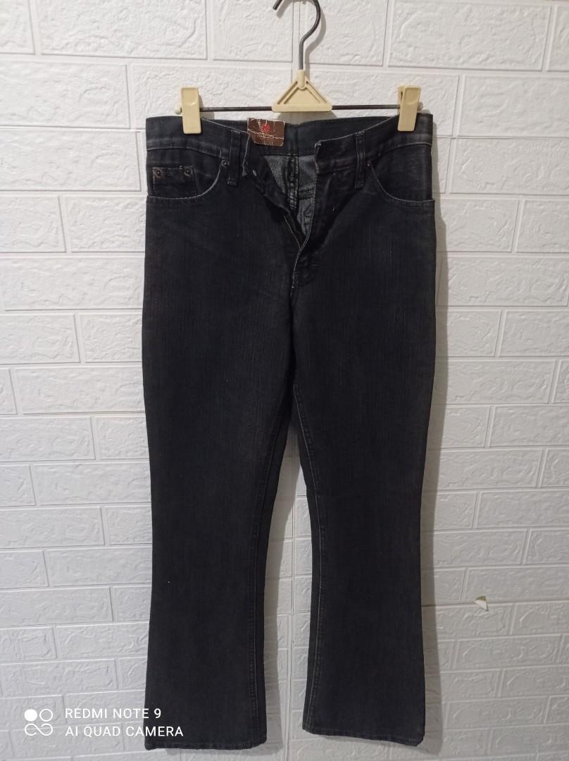  celana  jeans  vintage quick lines CNY2022 Women s Fashion 