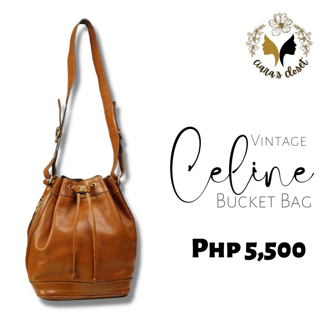 Celine medium bucket bag, Luxury, Bags & Wallets on Carousell