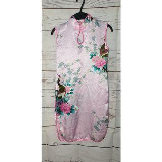 Cheongsam anak Pink
