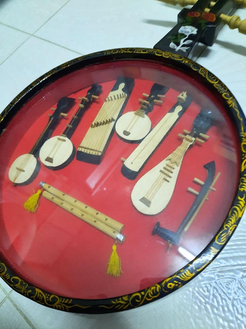 Chinese Orchestra Instruments Display Set, Hobbies & Toys, Music