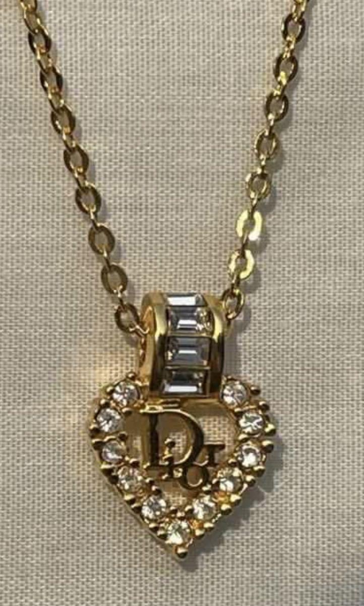 Authentic CHRISTIAN DIOR NECKLACE 