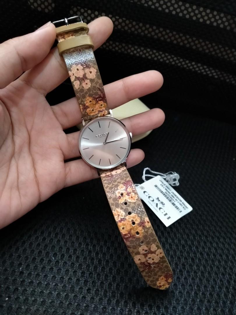 Coach cheap flower watch