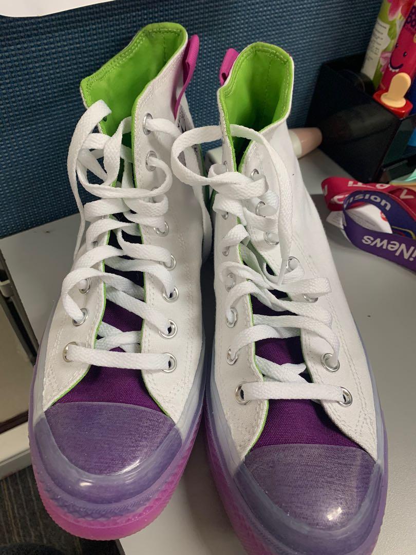 CONVERSE X TOY STORY PINK PURPLE, Women's Fashion, Women's Shoes on