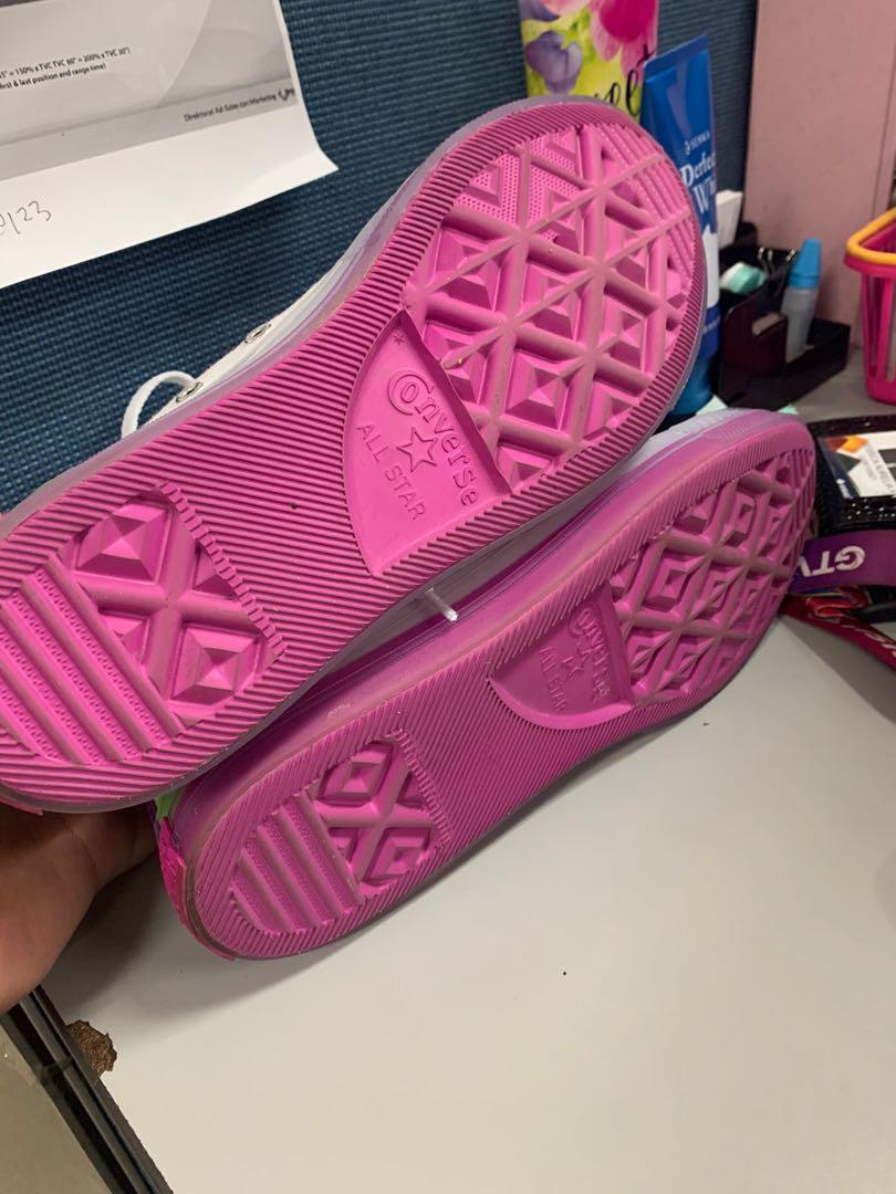 CONVERSE X TOY STORY PINK PURPLE, Women's Fashion, Women's Shoes on