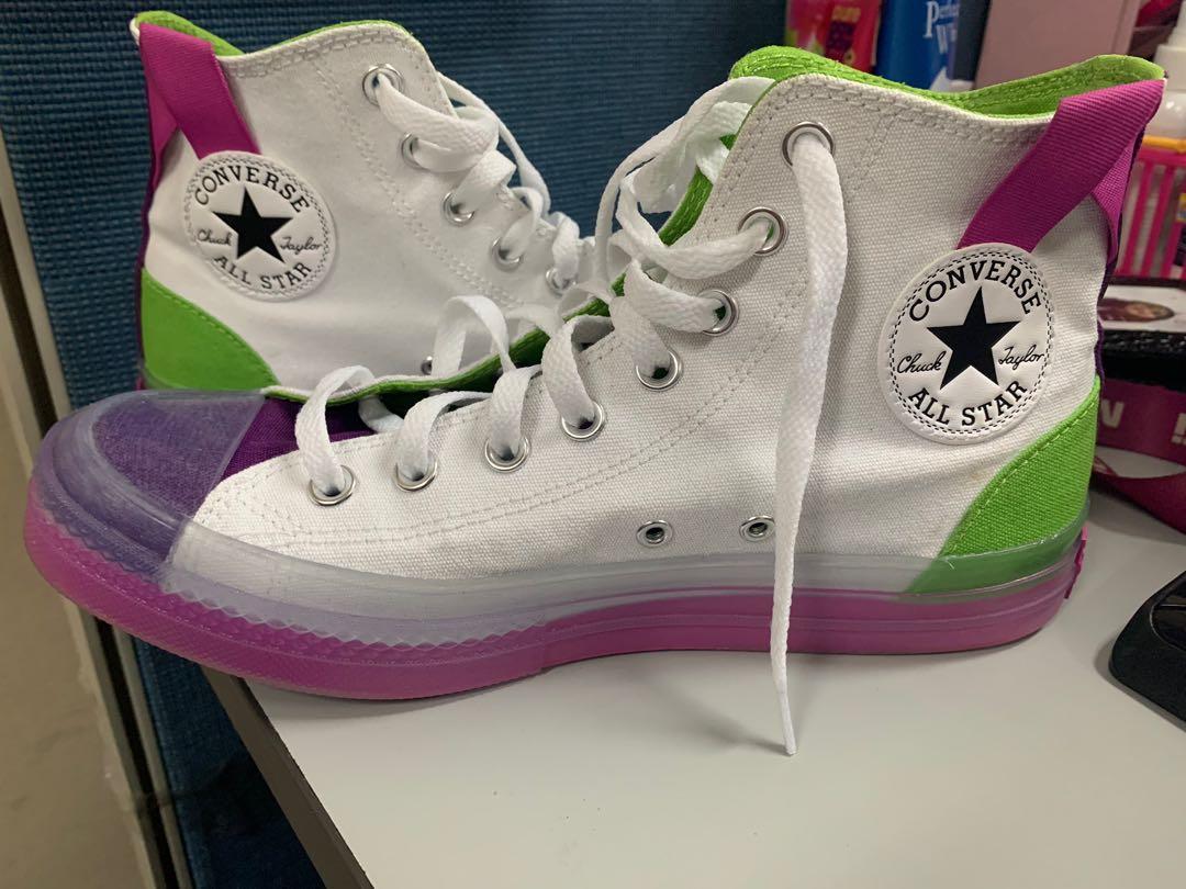 CONVERSE X TOY STORY PINK PURPLE, Women's Fashion, Women's Shoes on
