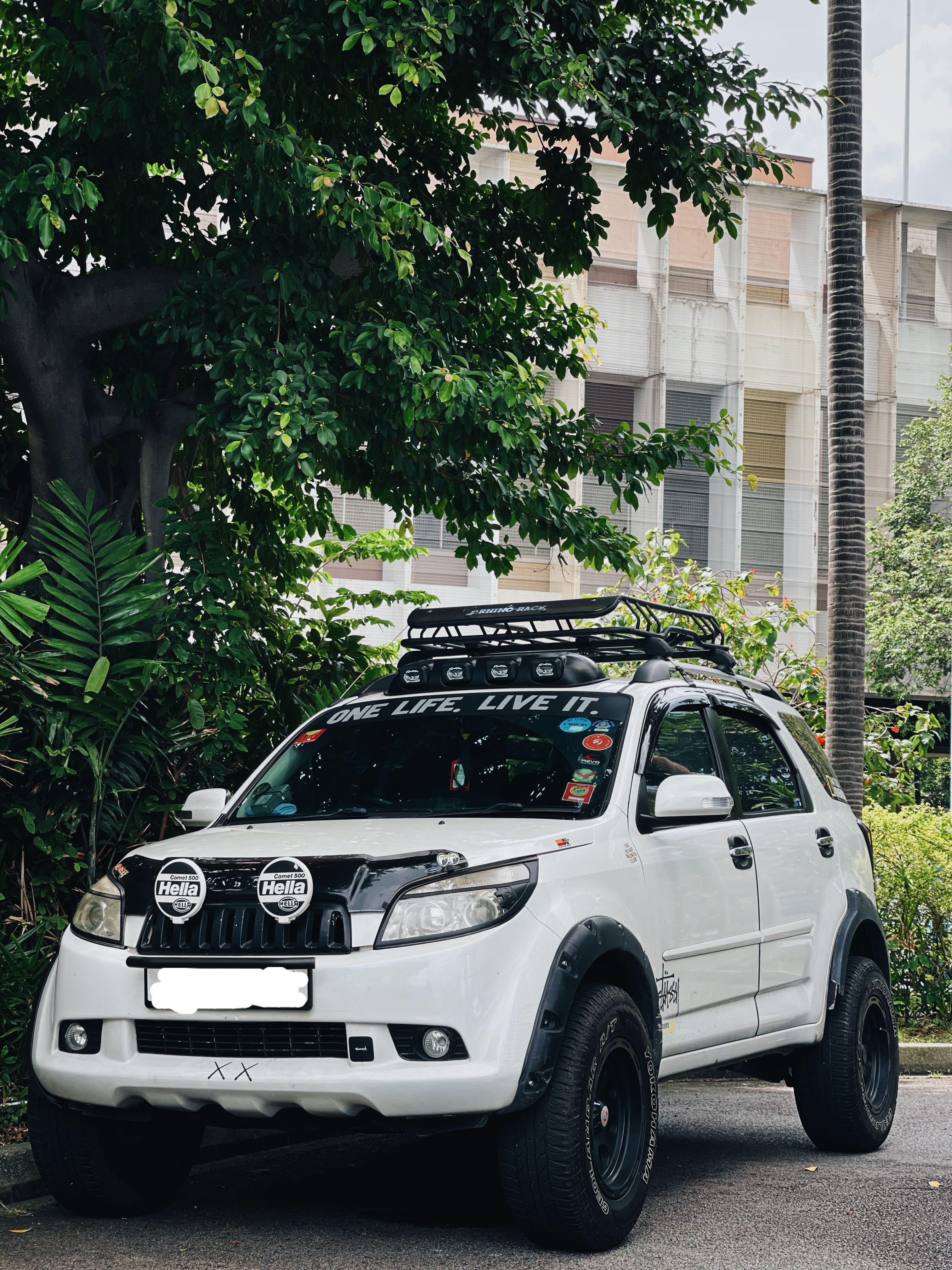 Daihatsu terios off store road modifications