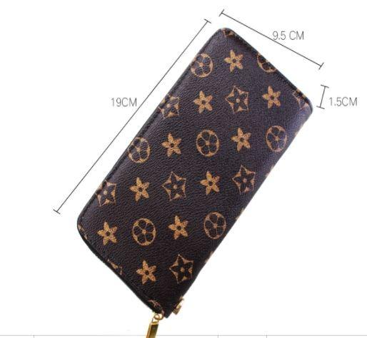 Daisy rose luxury zip checkered keychain pouch store