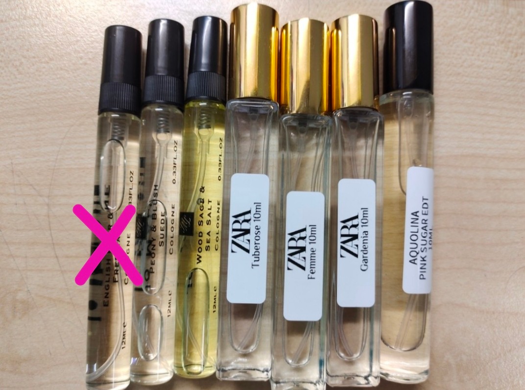 Decant perfume sale