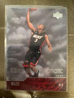 Dwyane Wade Upper Deck Rookie Card