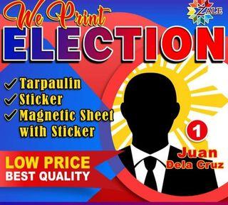 Election Tarpaulin & Banners