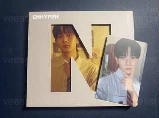 Enhypen Border Hakanai Heeseung Solo Jacket w/ hee specs pc, Hobbies