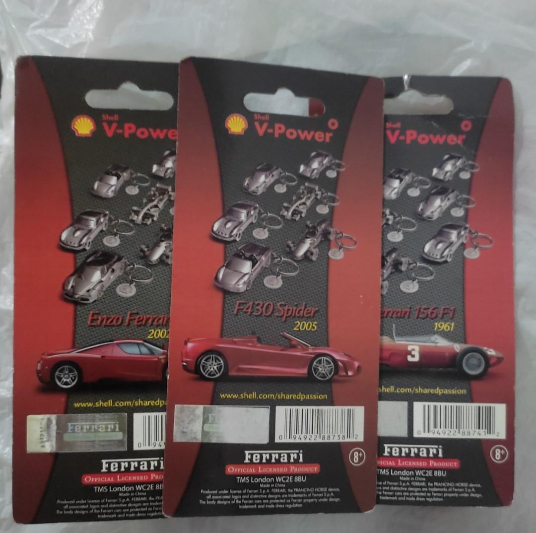 Ferrari Shell V Power Key Chain (Category: Vehicle & Diecast Models) located in Quezon. Submitted by bynow (Listing ID 1138955606, Image 3). Description: Now: P2400 Add for shipping fee. pm me for inquiries..