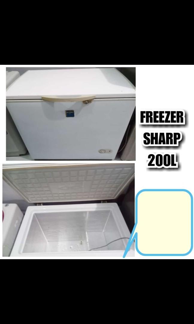 Freezer box 200 Liter merk sharp