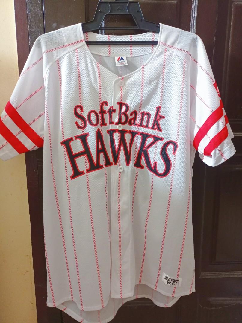 2017 Fukuoka Softbank Hawks Cheap Baseball Jersey Shirt Uniform Third L NEW