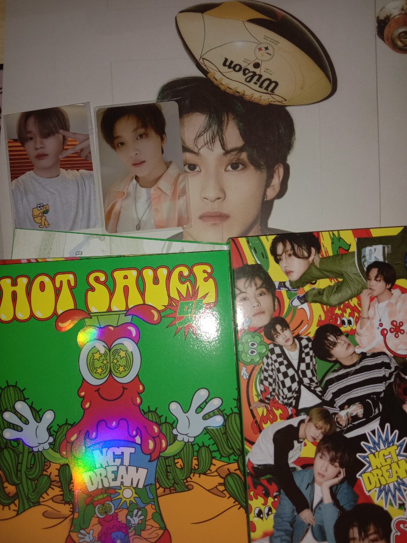 [FULL INCLUSIONS] NCT DREAM HOT SAUCE BORING VER. ALBUM UNSEALED WITH