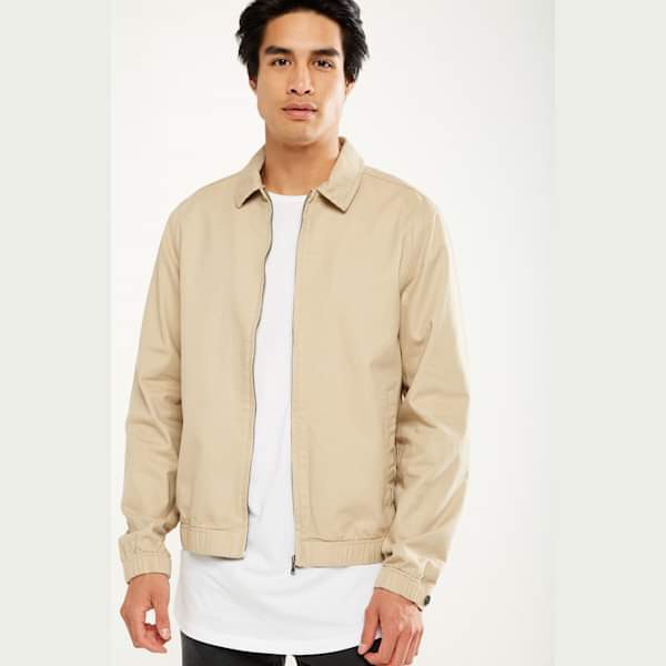 GAP KHAKI HARRINTON JACKET Men s Fashion Coats Jackets and
