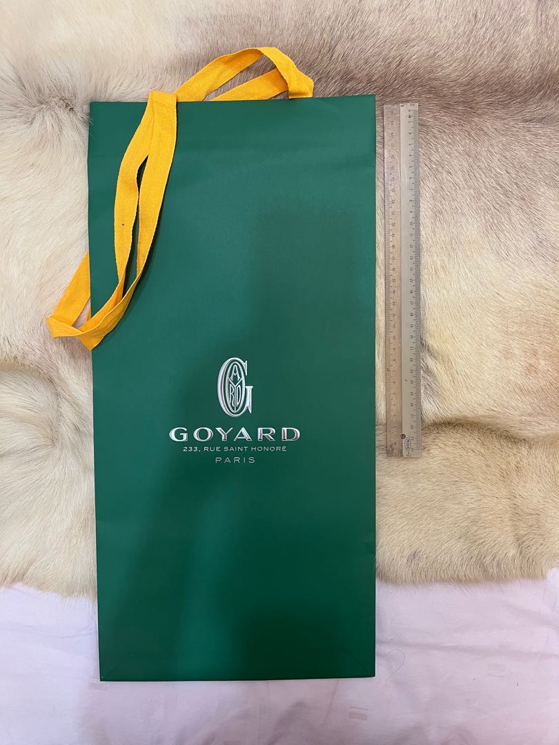 Goyard paper bag clearance