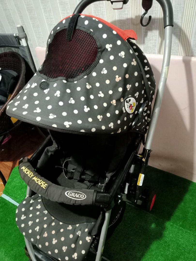 Graco Mickey mouse stroller japan Surplus Babies Kids Going