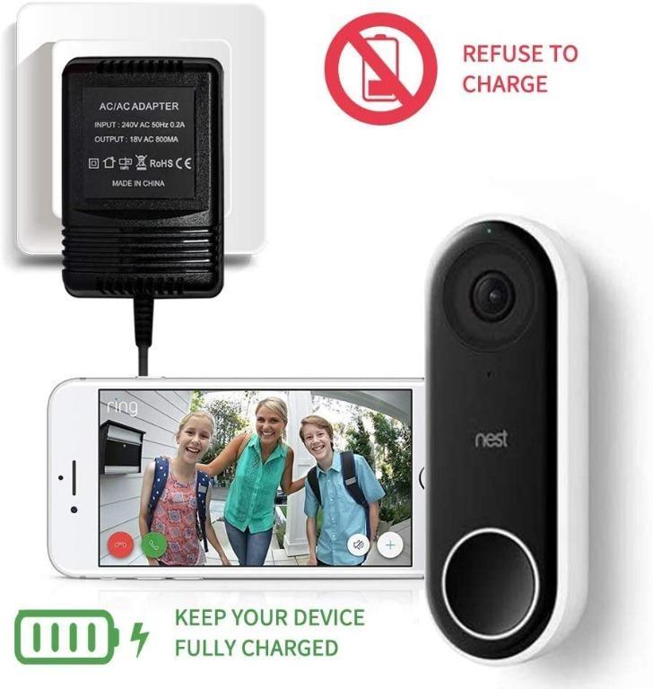 H2103 18V 800MA Transformer, AC Power Supply Compatible with Ring