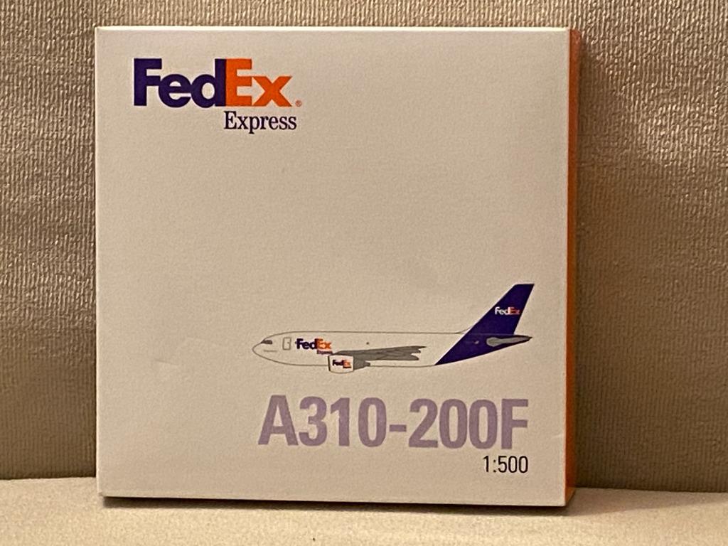 最高級 Herpa Wings/Lysia Edition Ltd 1:500 A310-200F, Airbus Fedex 航空機・ヘリコプター