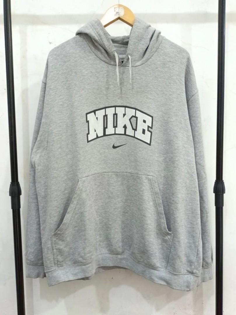Hoodie nike spellout center, Fesyen Pria, Pakaian , Baju Luaran di Carousell