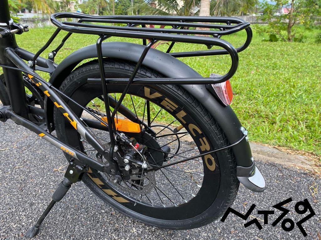 HTG Velcro Folding Bike, Sports Equipment, Bicycles & Parts, Bicycles