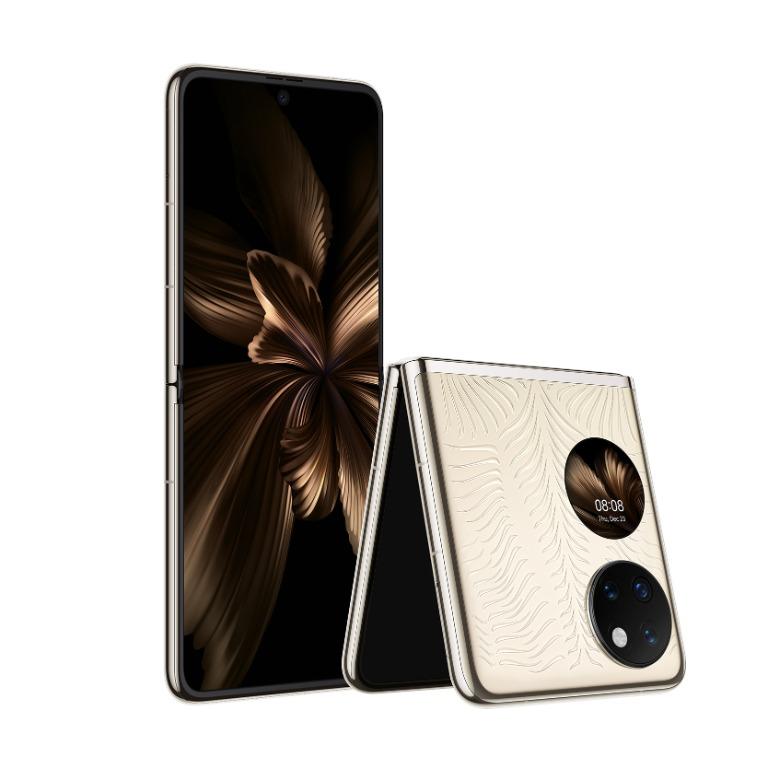 【返品交換不可】 HUAWEI P50 Pocket 4G 藝術定制版（12+512GB）香港行貨, 手提 スマートフォン本体
