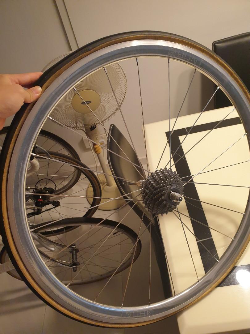 Hunt sprint aero wide outlet wheelset