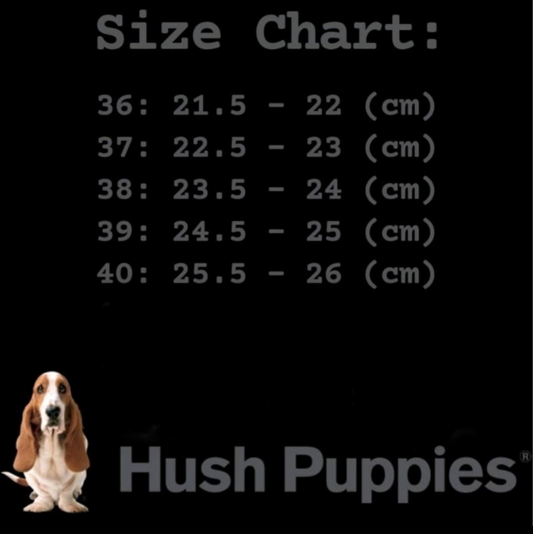 Hush outlet puppies size