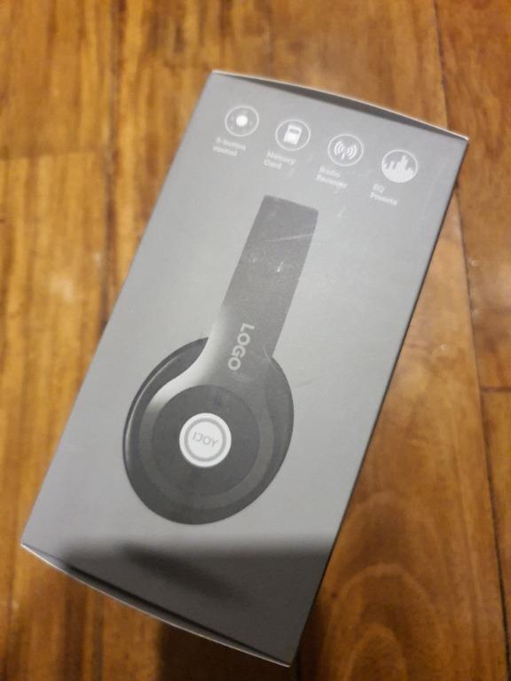 Ijoy matte finish premium rechargeable wireless headphones bluetooth over ear headphones foldable headset with mic shop