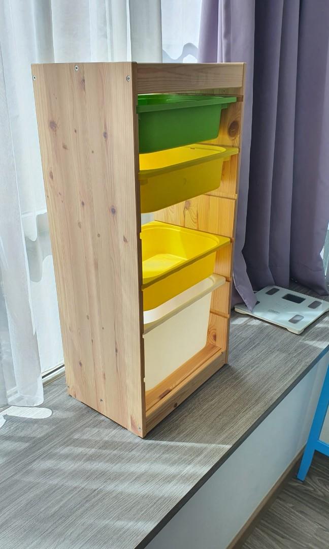 Ikea toy storage shelf, Babies & Kids, Baby Nursery & Kids Furniture
