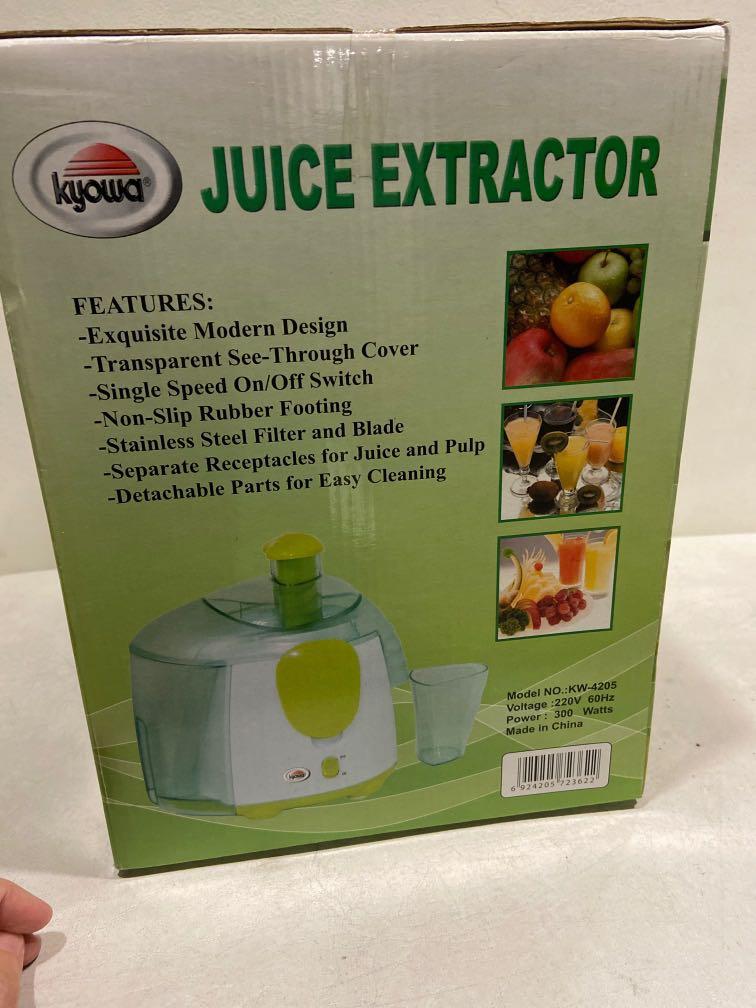 Kyowa Juice Extractor, TV & Home Appliances, Kitchen Appliances