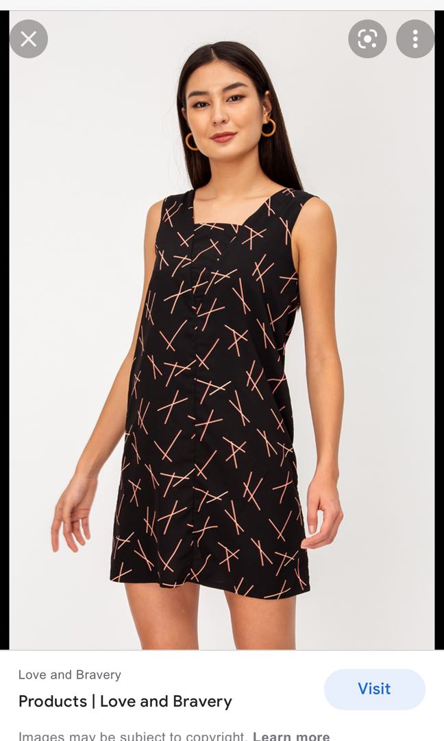 LAB Fabelle Geometric Cutout Dress 