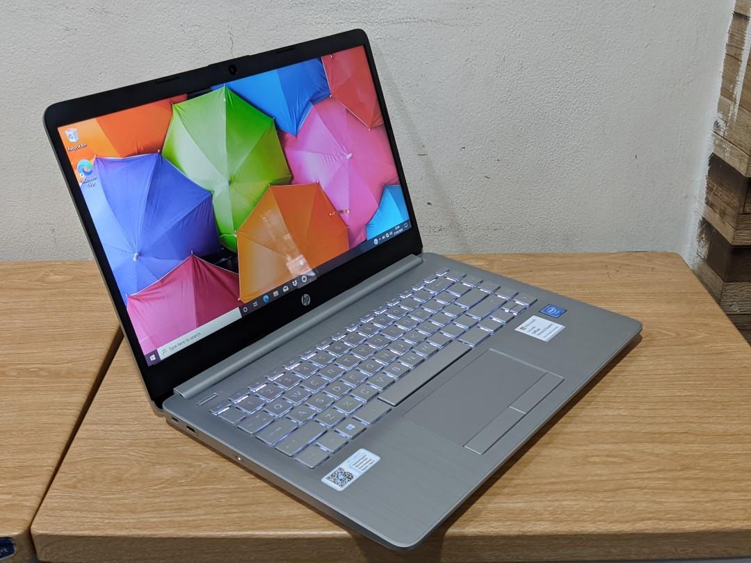 Laptop Hp 14s Cf2xxx Intel Celeron N4020 Ram 4gb Ssd 256gb Ex Display 99 Elektronik Komputer 9775