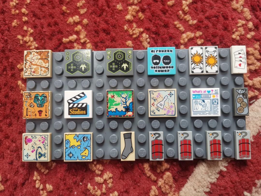 LEGO PRINTED TILES Hobbies Toys Toys Games on Carousell