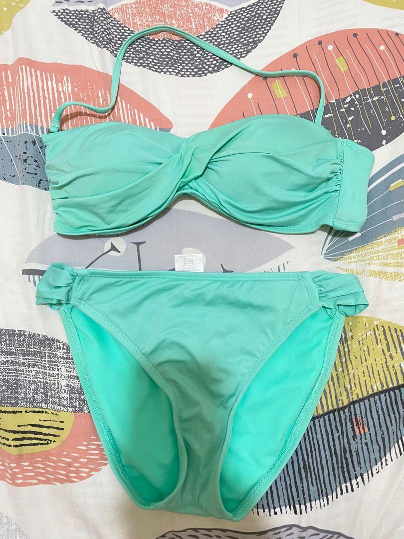 light blue bikini set, Women's Fashion, Swimwear, Bikinis & Swimsuits