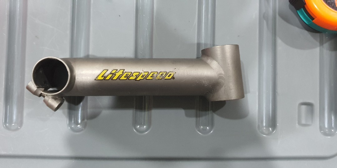 Litespeed Titanium Stem with Bolts Sports Equipment Bicycles